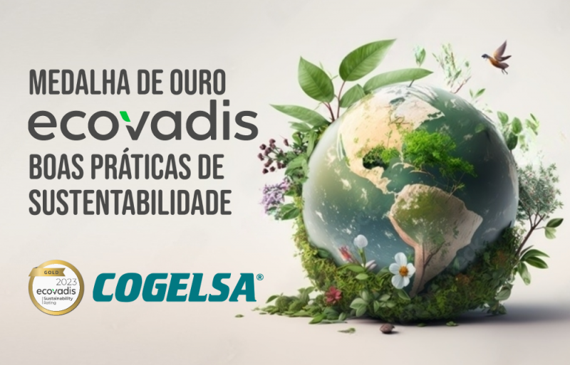 COGELSA obtém a medalha de ouro EcoVadis por suas boas práticas de sustentabilidade